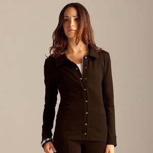 SANDY - Jean Style Ponte Jacket
